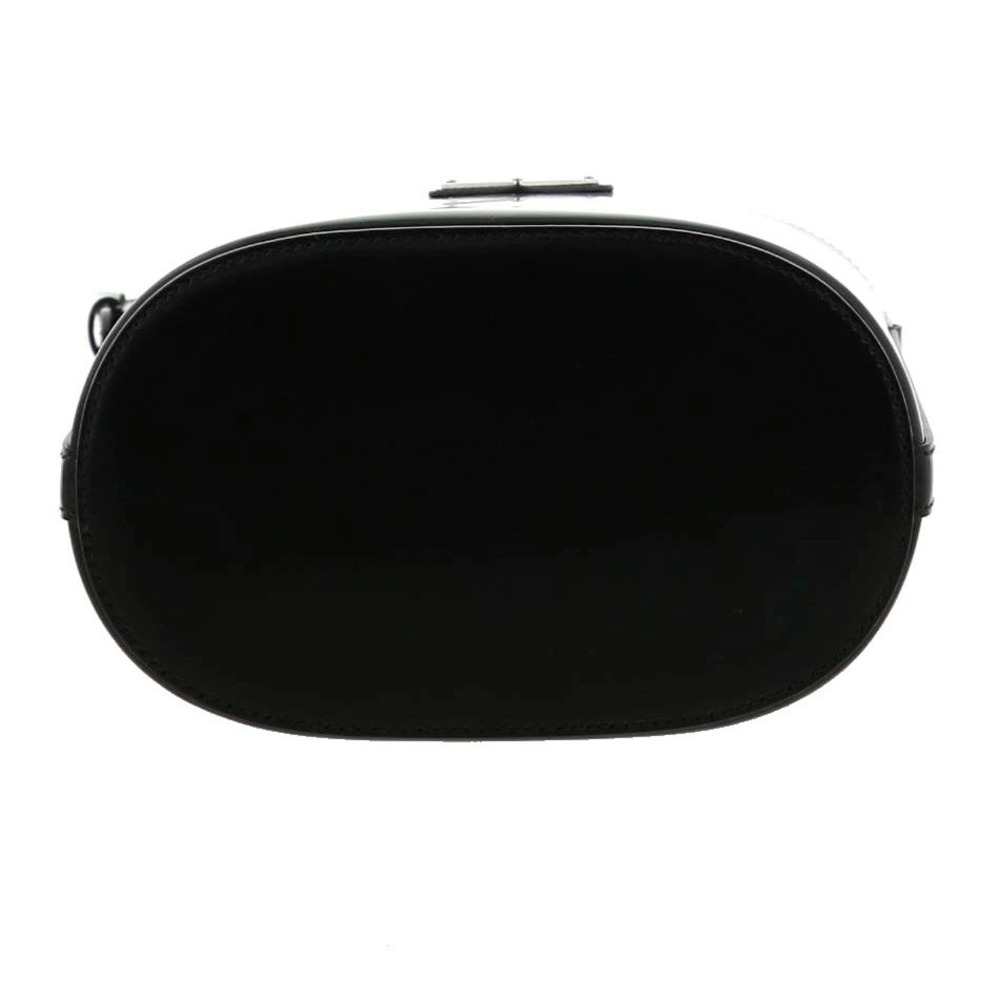 PRADA Brushed Leather Handbag Black AB - Picture 5 of 6